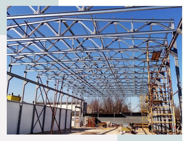 Строительство цехов в Крымск от 622 руб. под ключ