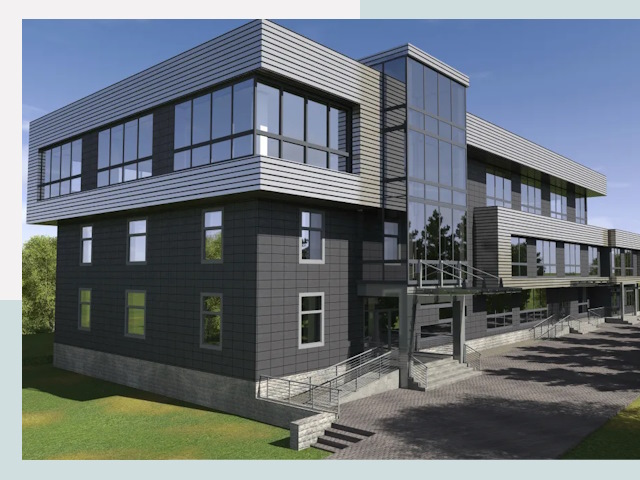 Административные здания в Крымске