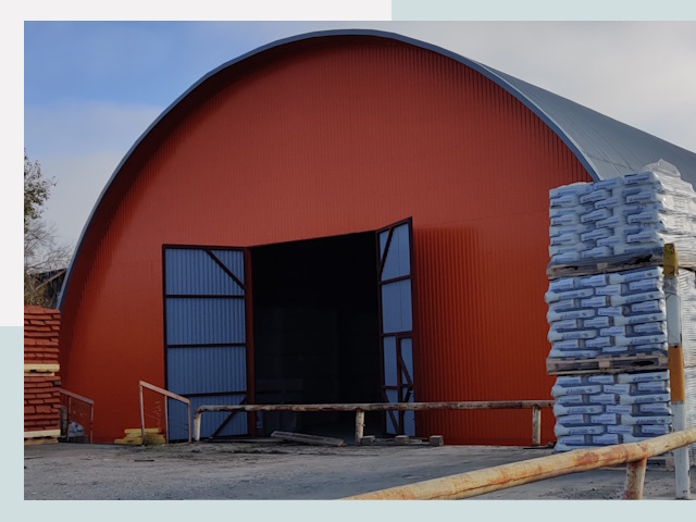 Полукруглые ангары по цене от 622 руб. в Крымск