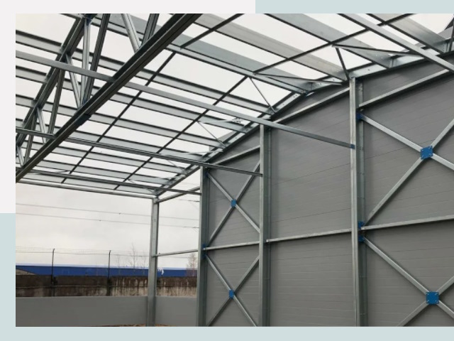 Каркасные ангары от СтальСтрой-Крм по цене от 622 руб.