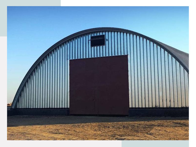 Арочные ангары в Крымске