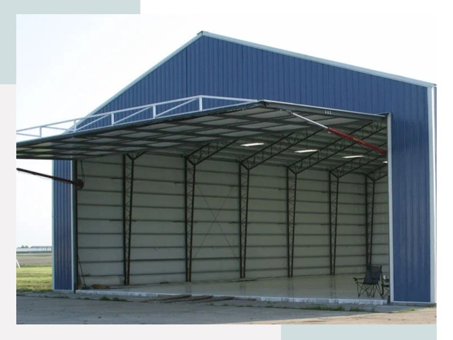 Прямо стенные ангары в Крымске