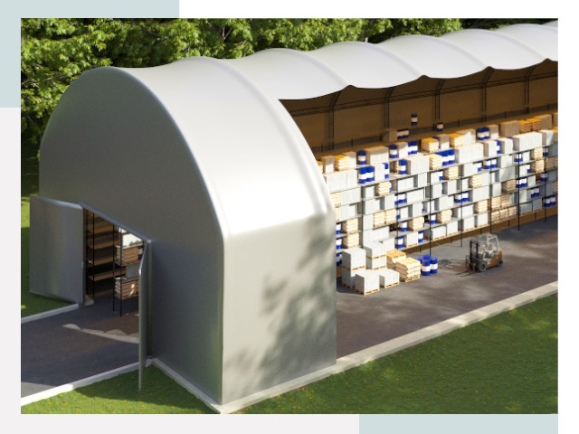 Тентовые ангары в Крымске