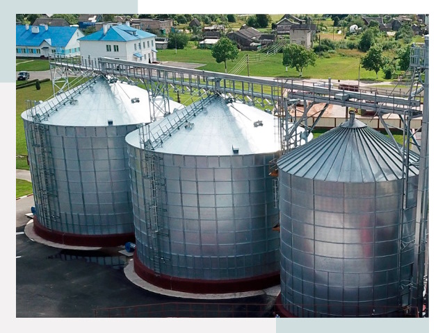 Металлические силосы в Крымске