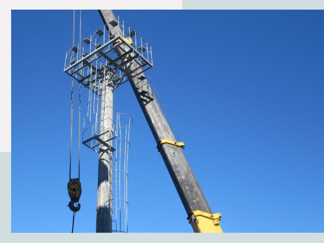 Монтаж осветительных мачт в Крымск от 622 руб.