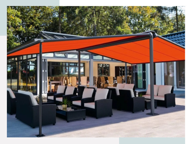 Навесы для кафе и ресторанов в Крымске