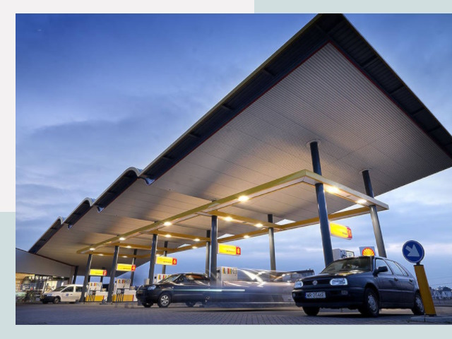 Навесы для АЗС в Крымск от 622 руб. - Защита и комфорт