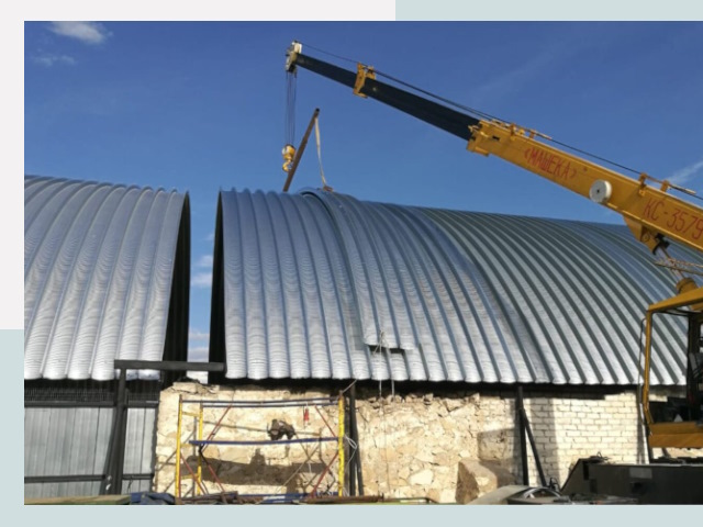 Реконструкция ангаров в Крымске от 622 руб.